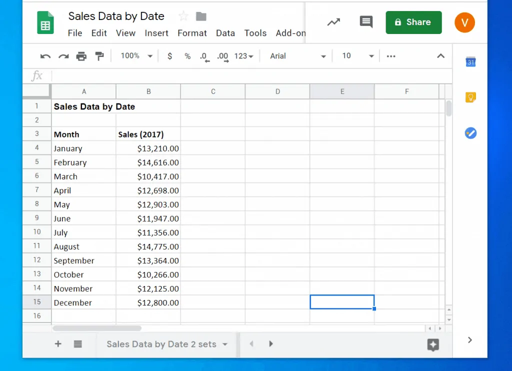 How to Make a Histogram in Google Sheets from a PC