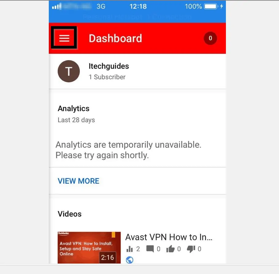 How to Delete a YouTube Video from the YouTube Studio App for iPhone