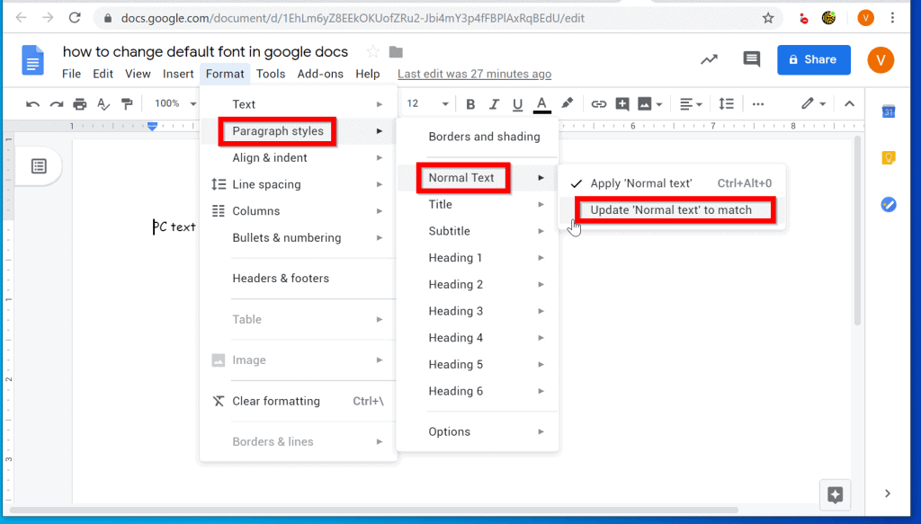 How to Change Default Font in Google Docs How to Change Default Font in Google Docs