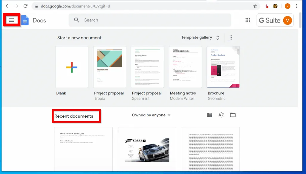 How to Add to Outline in Google Docs from a PC