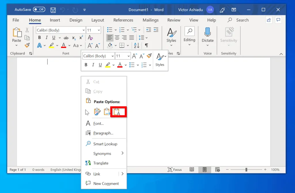 How to Print Facebook Messages from Microsoft Word