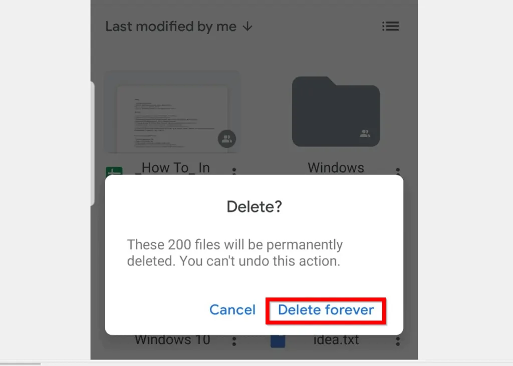 How to Empty Google Drive Trash Itechguides