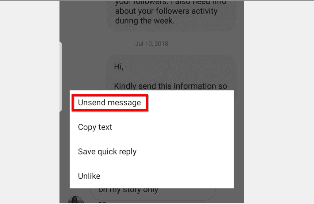 How to Delete Instagram Messages (Delete a Sent Message)