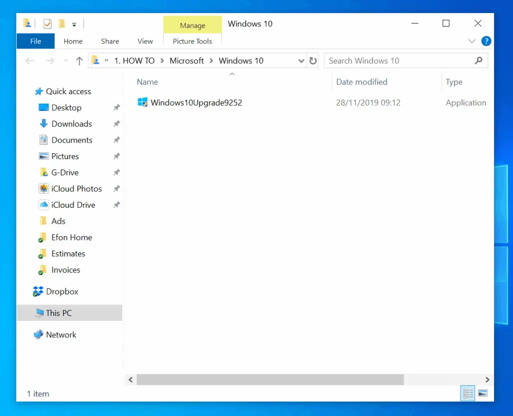 How to Install Windows 10 November 2019 Update Manually - step 1: Download Windows 10 Update Assistant