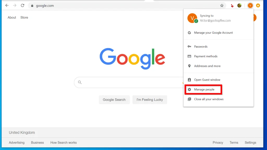 How to remove google account from chrome itechguides