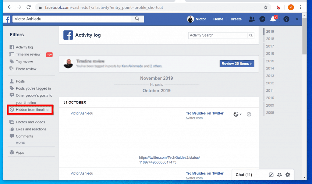 How to Unhide a Post on Facebook (from the App or PC)