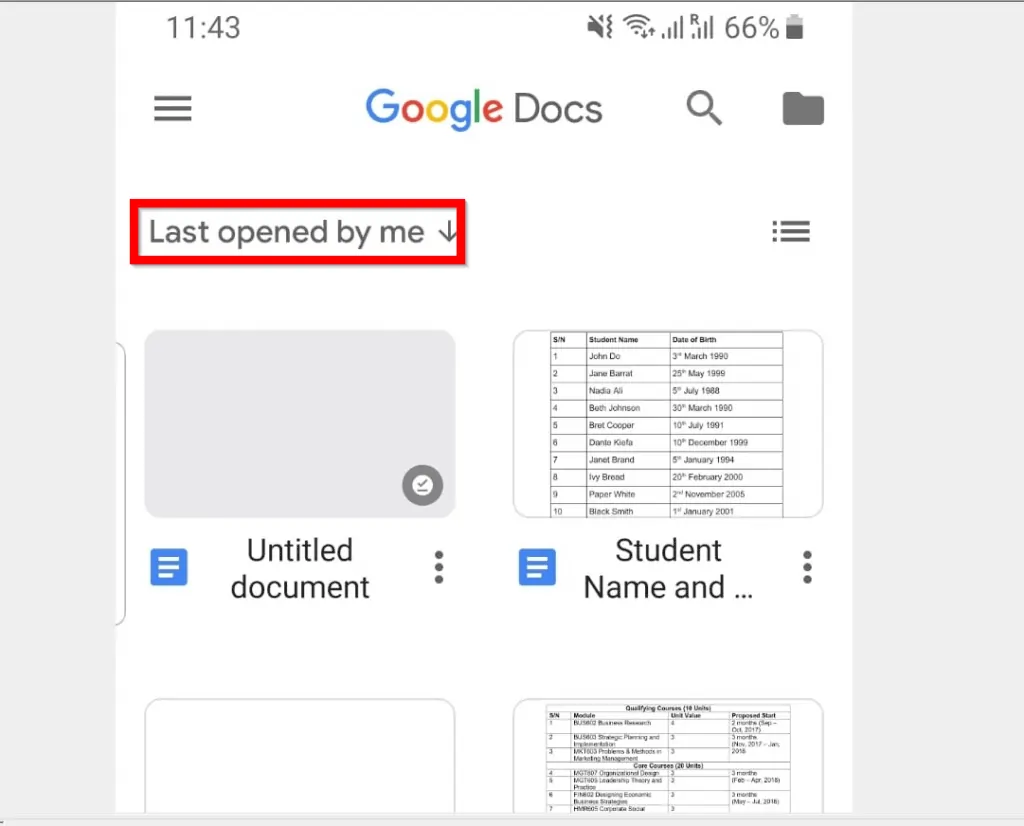 How to Change to Landscape in Google Docs (from the Android App)