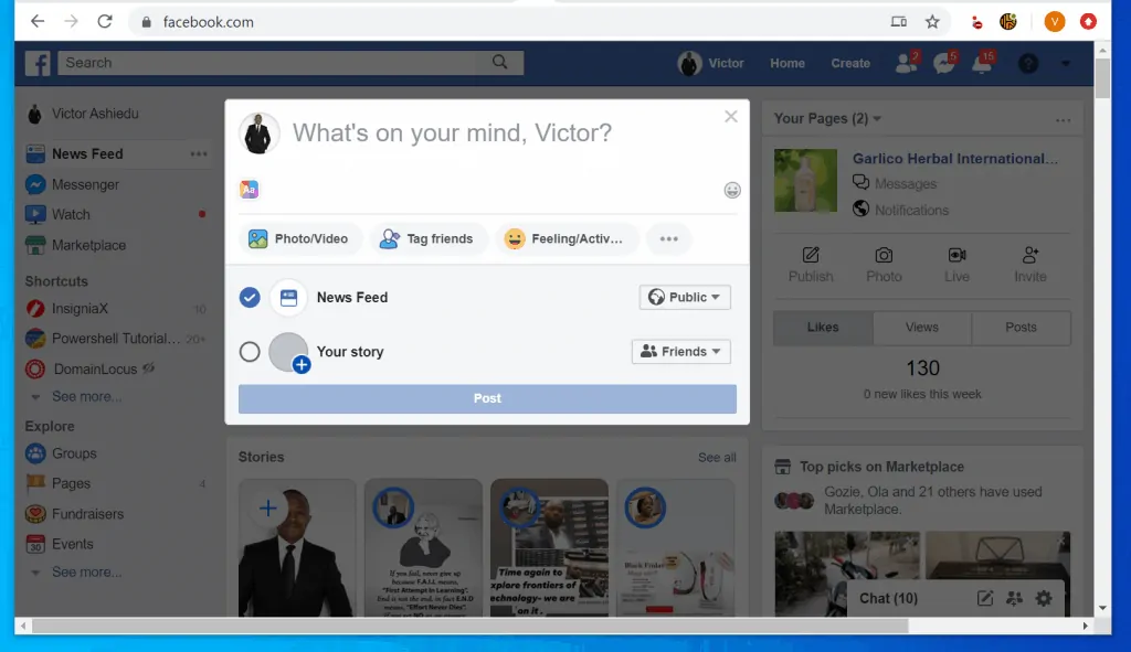 How to Tag a Page on Facebook from a PC