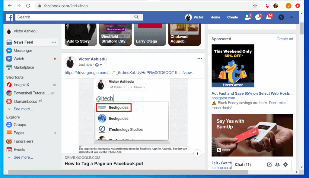How to Post a PDF on Facebook Page