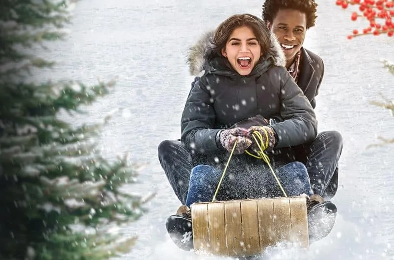 Best Christmas Movies on Netflix:   Let It Snow 