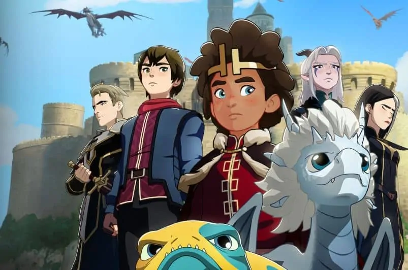 Best Kids Shows on Netflix: The Dragon Prince 