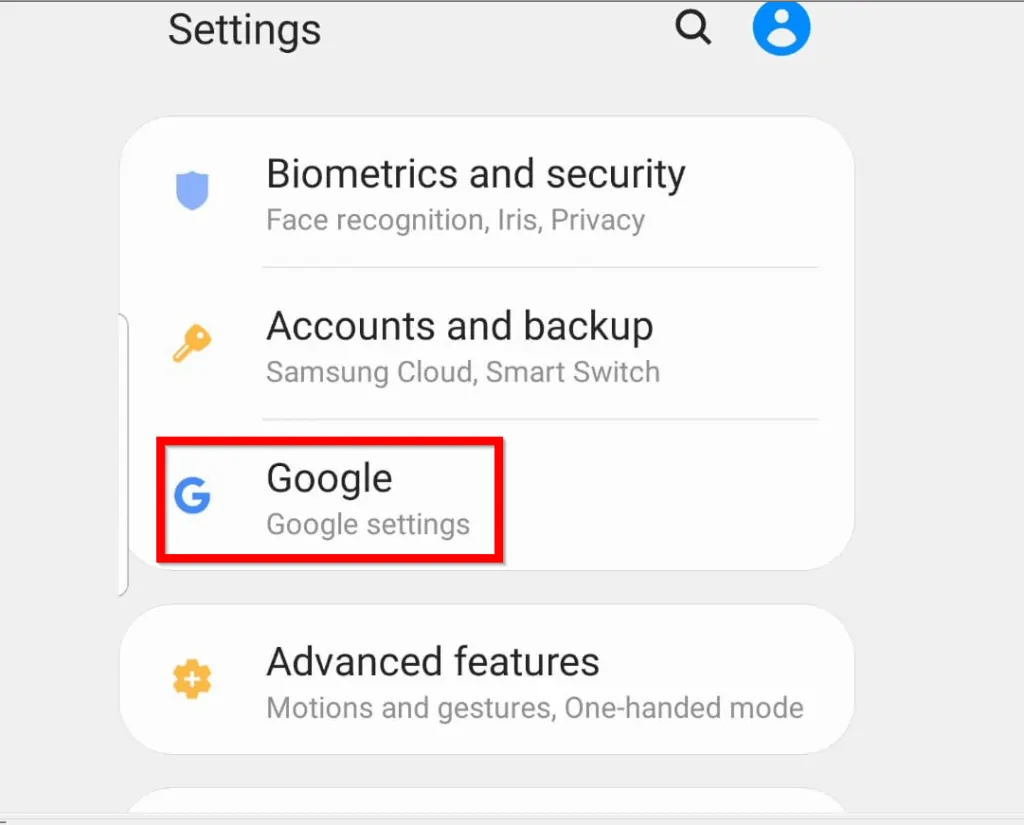 How to Change Google Picture from Android
