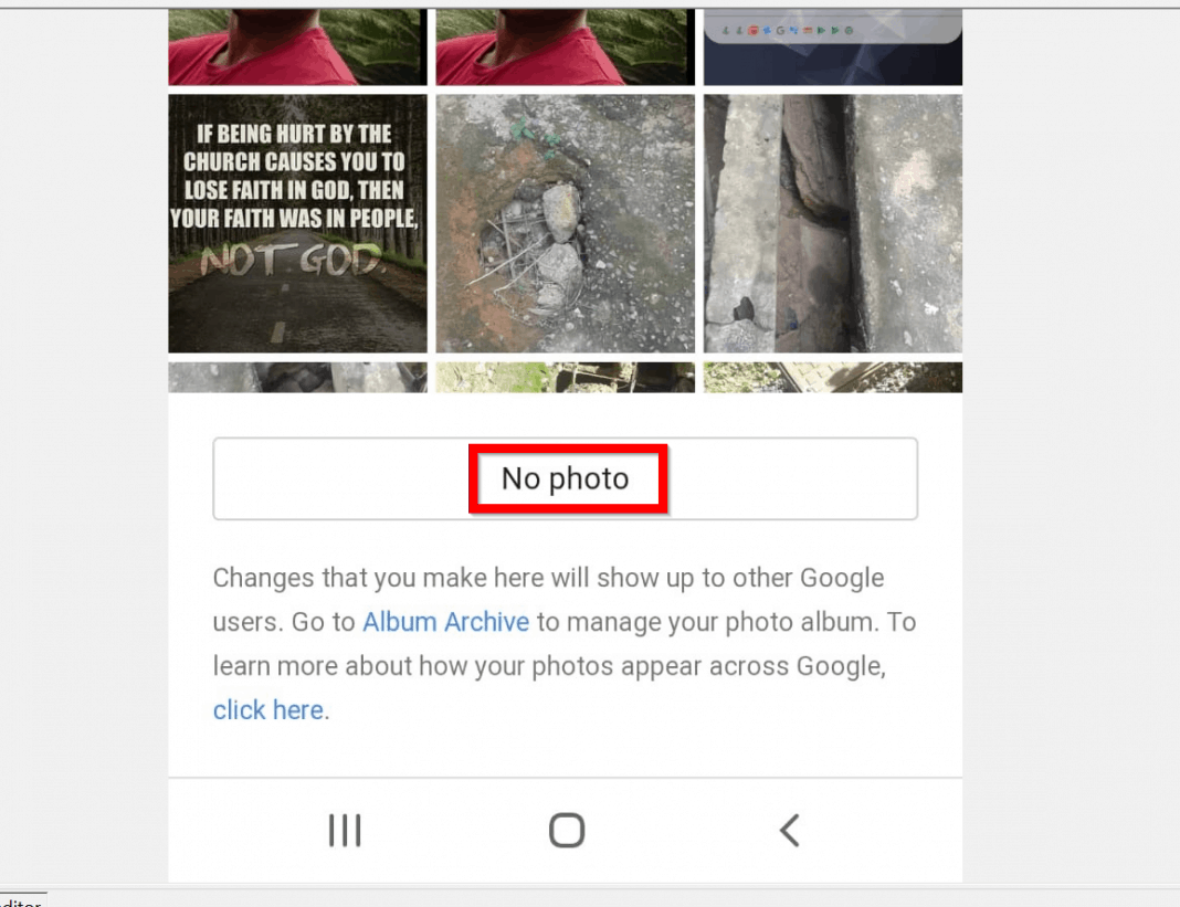 How to Remove Google Profile Picture on Android
