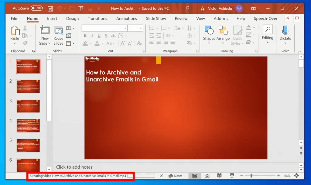 how to upload powerpoint presentation to youtube