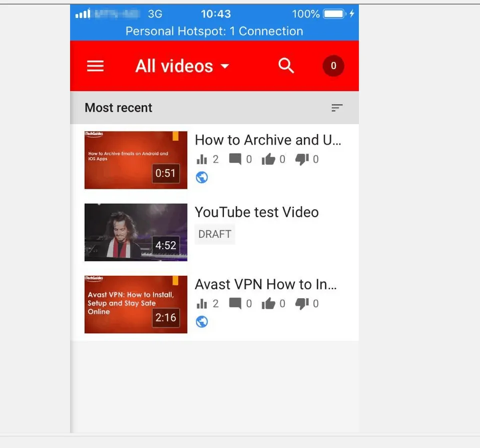 How to Delete a YouTube Video from the YouTube Studio App for iPhone