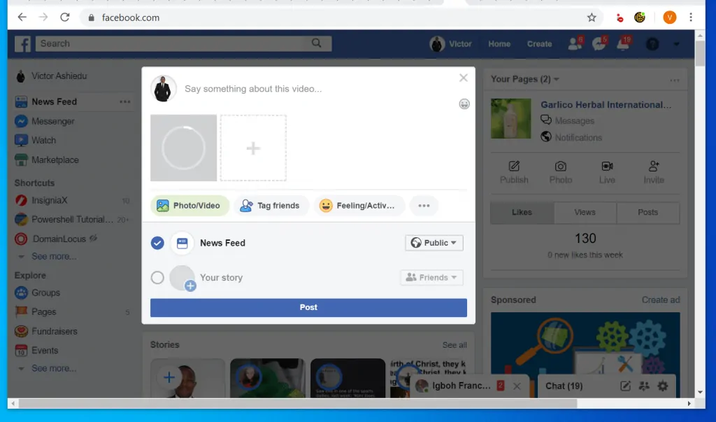 How to Upload Video to Facebook from a PC