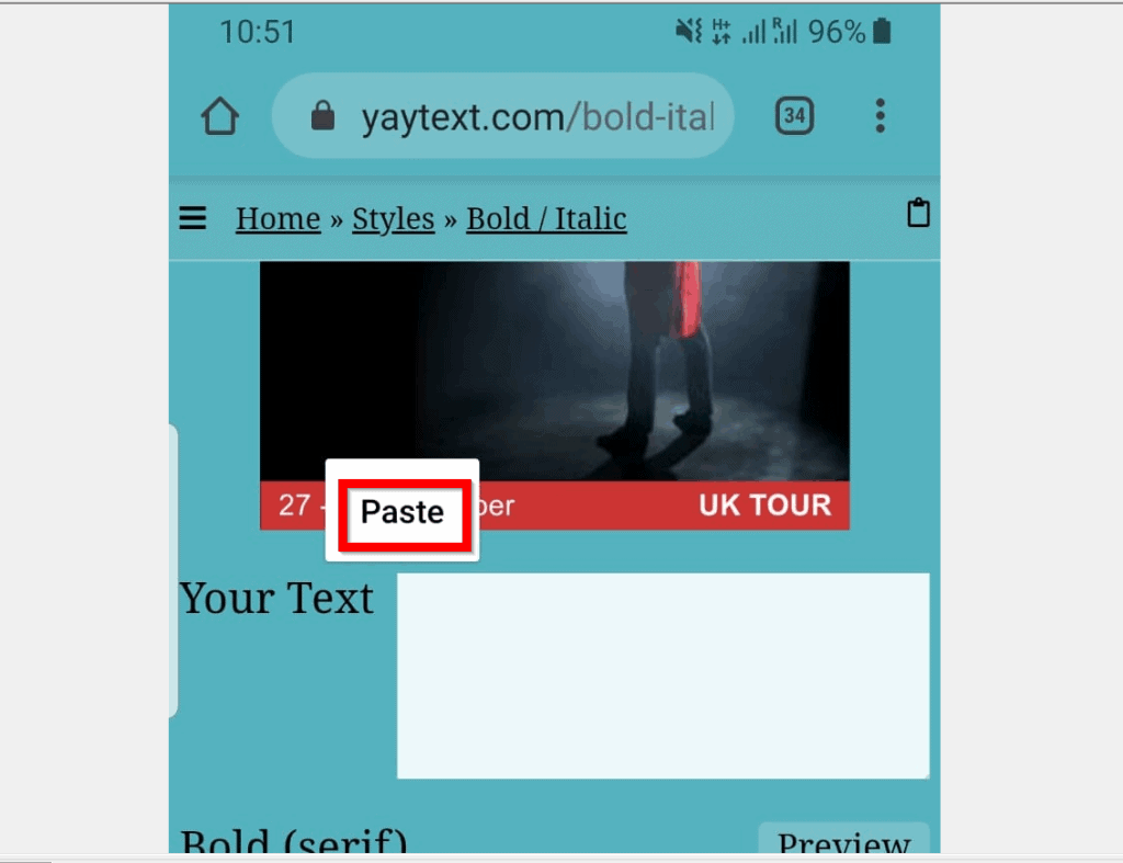 How to Bold Text on Facebook Post from a Mobile Phone