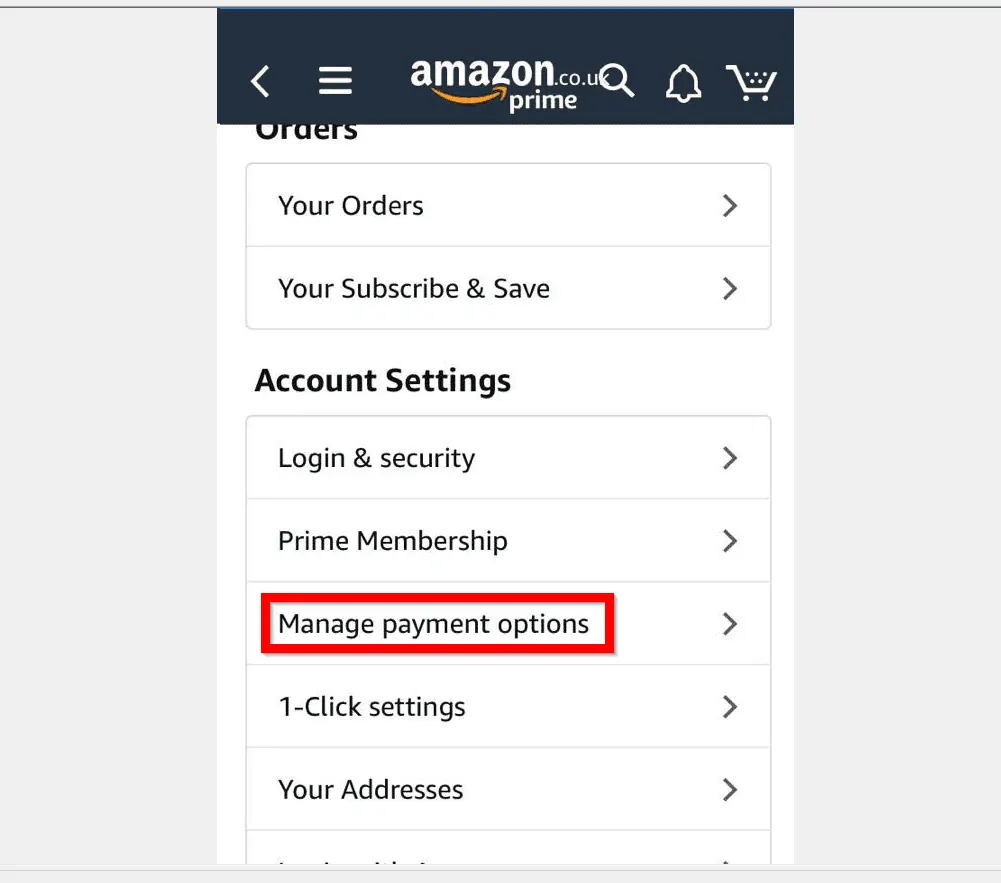 How to Remove Credit Card from Amazon - Itechguides - How To Delete Credit Card From Amazon Account