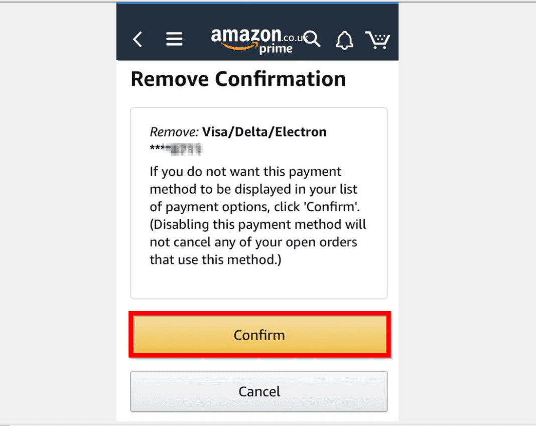 How to Remove Credit Card from Amazon (PC and from the Amazon App) - How Do I Remove A Card From Amazon