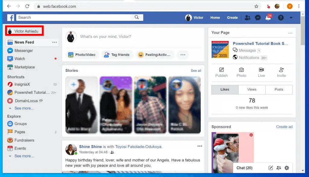 How to Share an Album on Facebook from a PC (Facebook.com)
