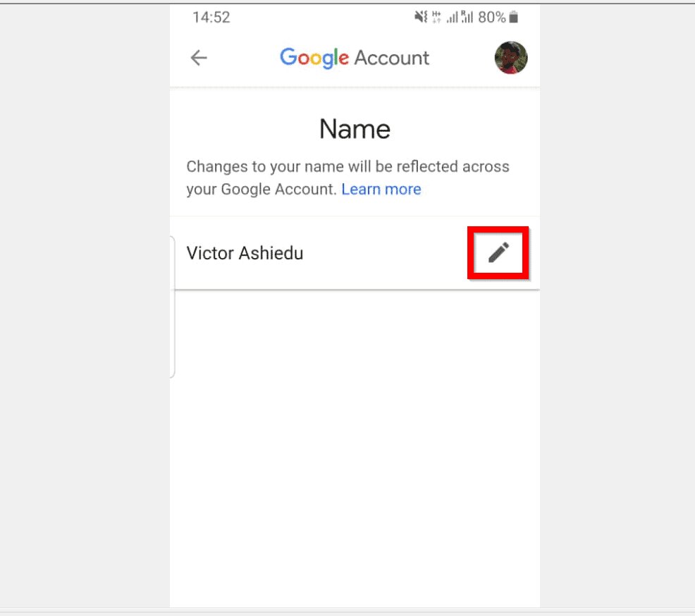 How to Change Your Name on Google - Itechguides