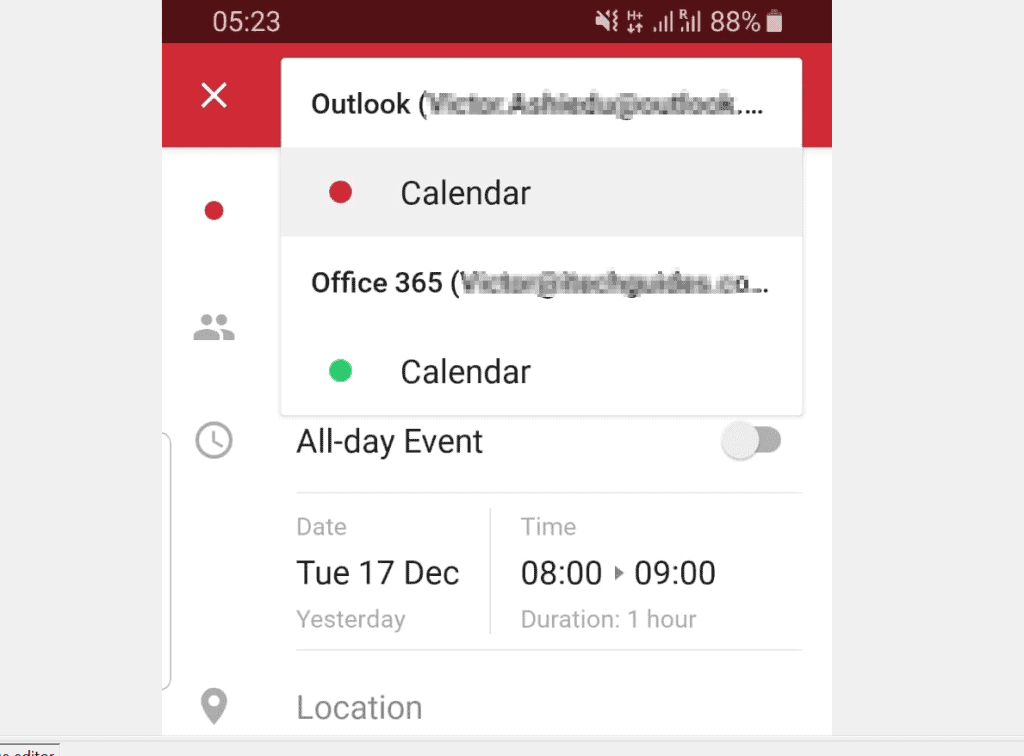 How to Send a Calendar Invite in Outlook from the Android App