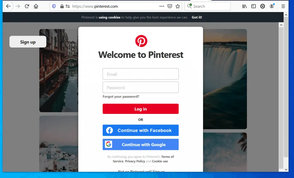 How to find People on Pinterest from a PC (Pinterest.com)