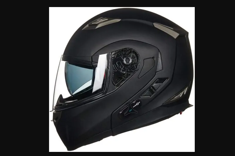 Best Bluetooth Motorcycle Helmet: ILM Bluetooth Integrated Modular Flip up Full Face 