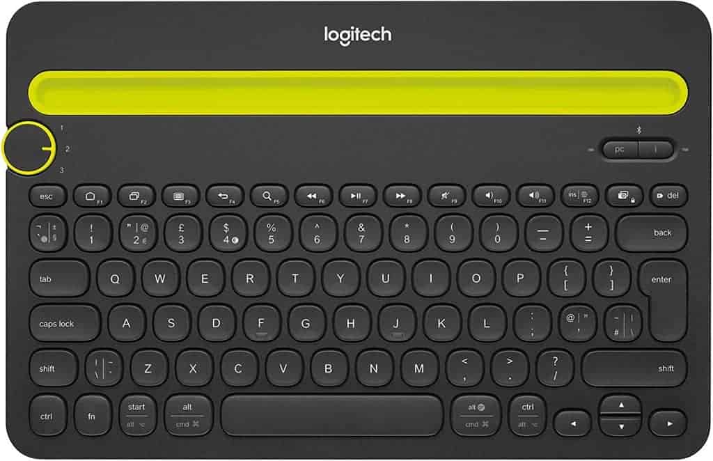 Best Bluetooth Keyboard: Logitech Bluetooth Multi-Device Keyboard K480