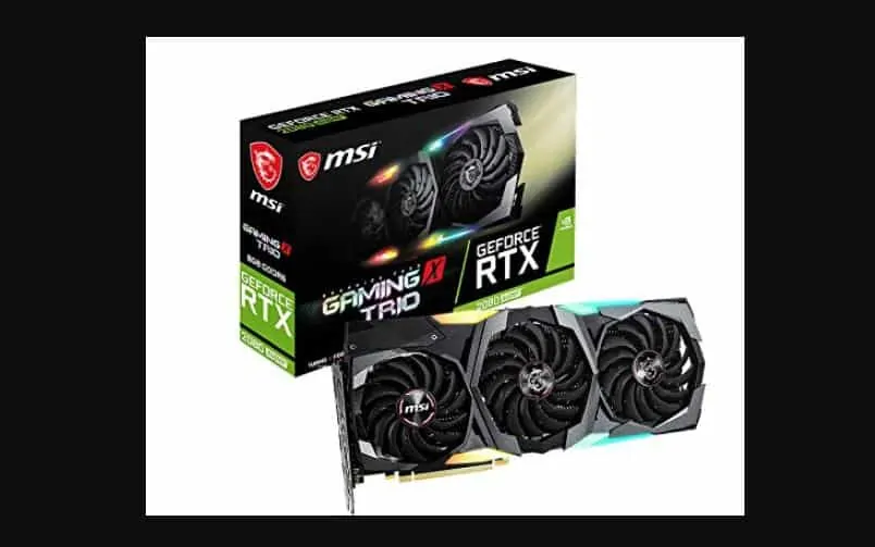 Best Graphics Card for Video Editing: MSI Gaming GeForce RTX 2080