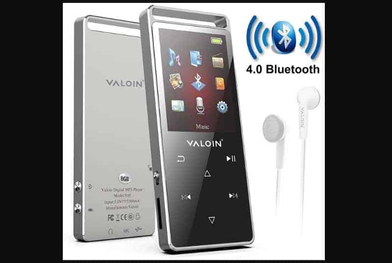 Best Bluetooth Mp3 Player: Valoin MP3 Bluetooth player