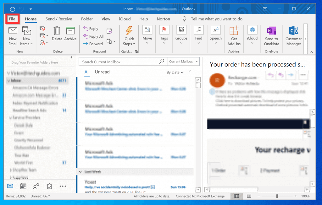 How to Export Contacts from Outlook Client
