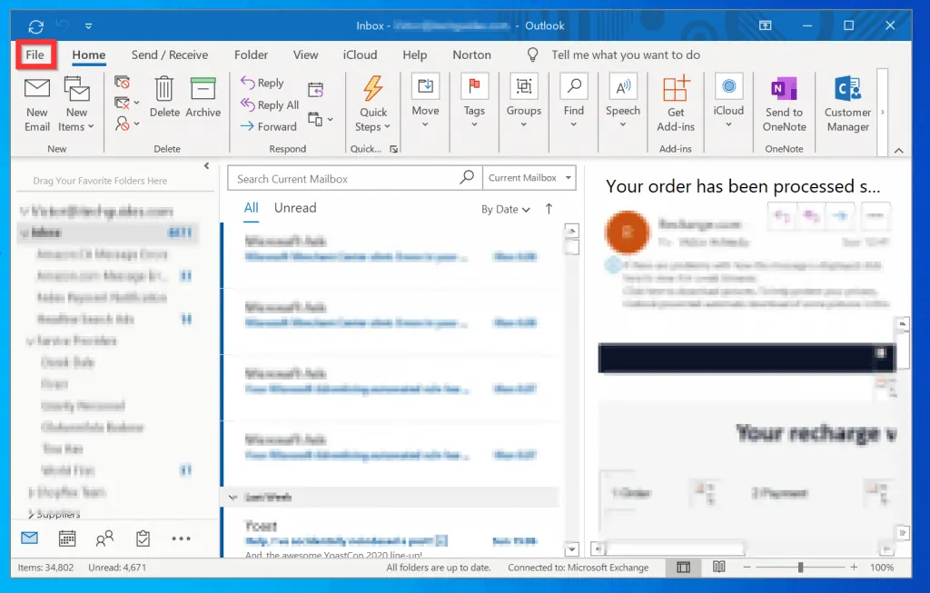 How to Export Contacts from Outlook Client 