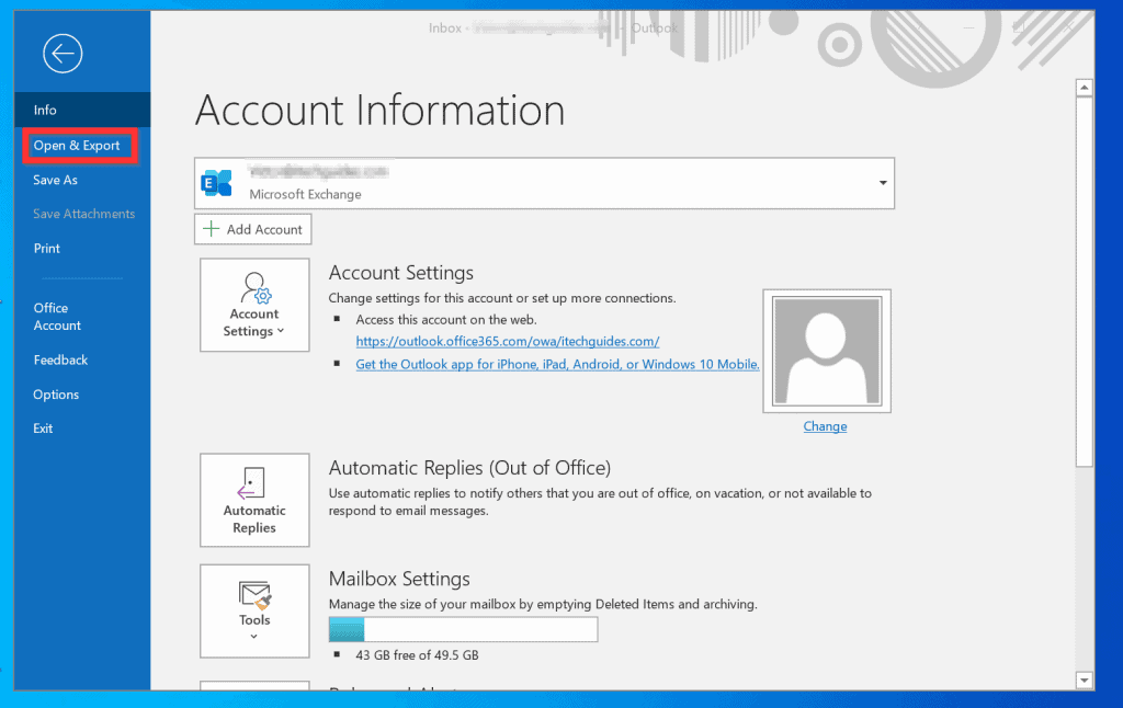How to Export Contacts from Outlook Client