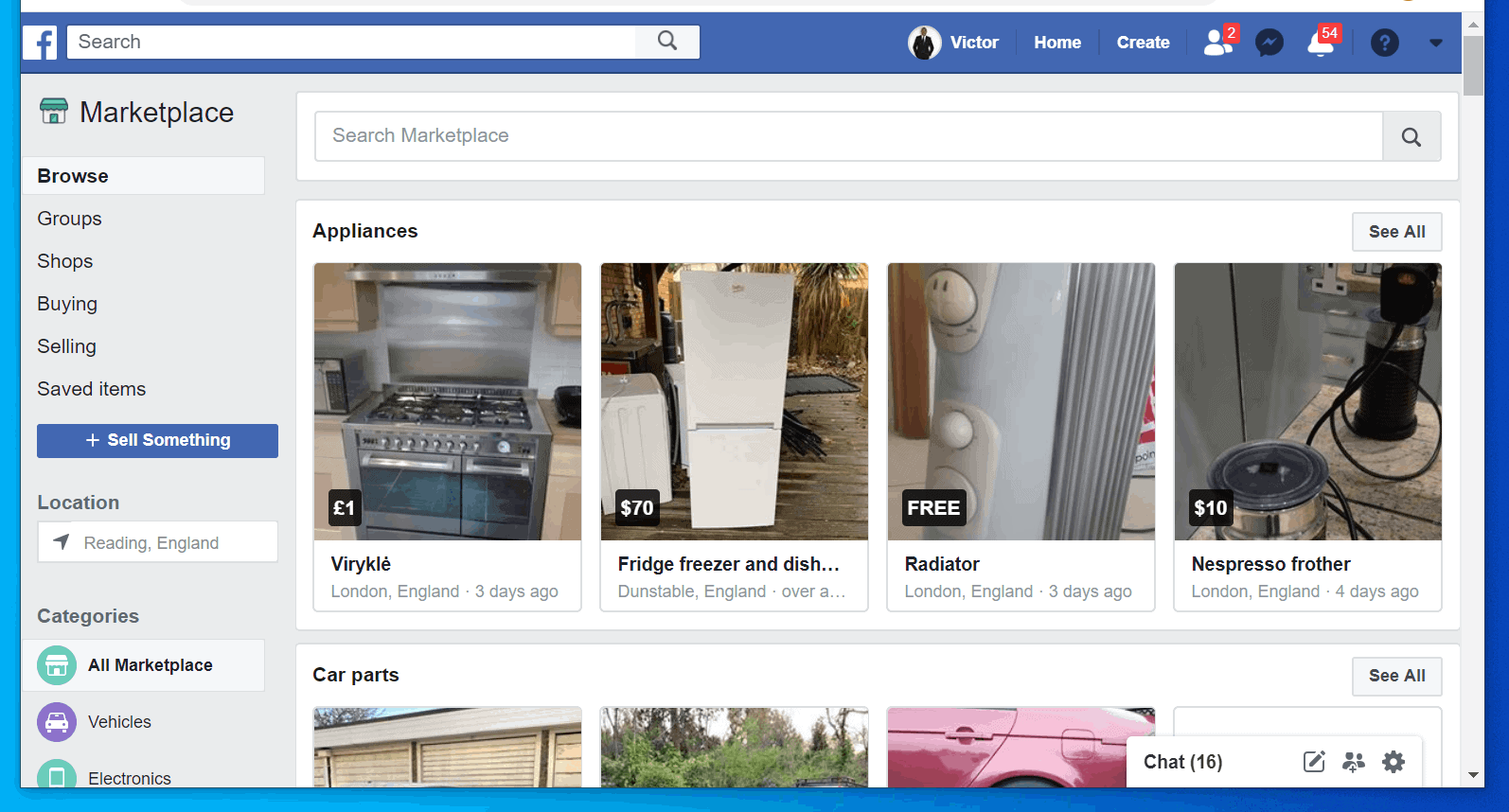 How to access facebook marketplace from a pc iphone or android