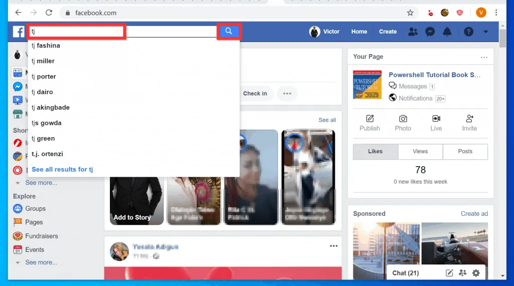 How to Send a Friend Request on Facebook from a PC (Facebook.com) - Send Friend Request via Search from a PC 
