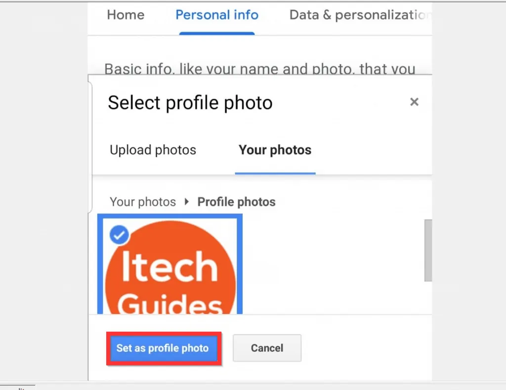 How to Change YouTube Profile Picture - Itechguides