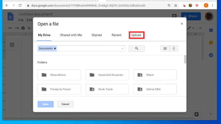 How to Convert PDF to Google Doc from (2 Methods) - Itechguides.com