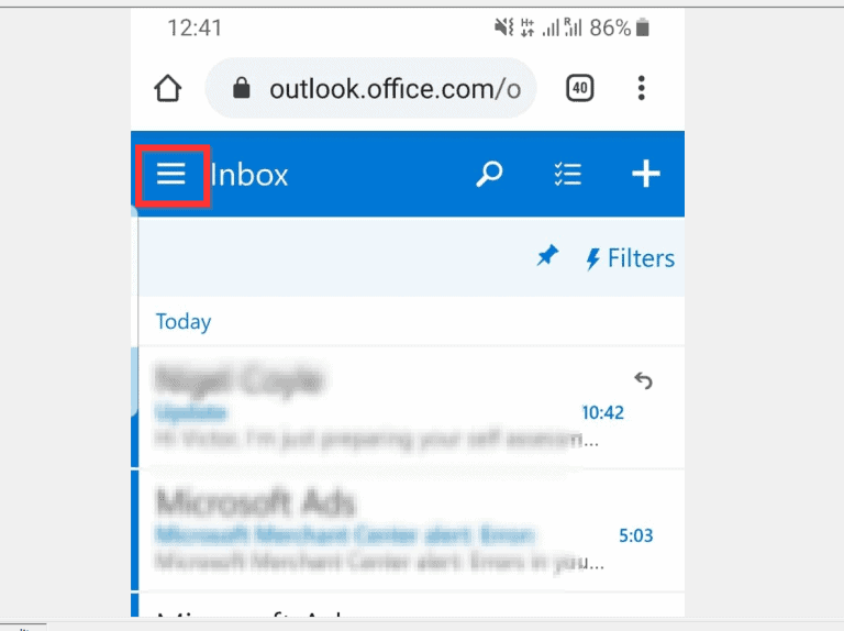 office 365 outlook iphone
