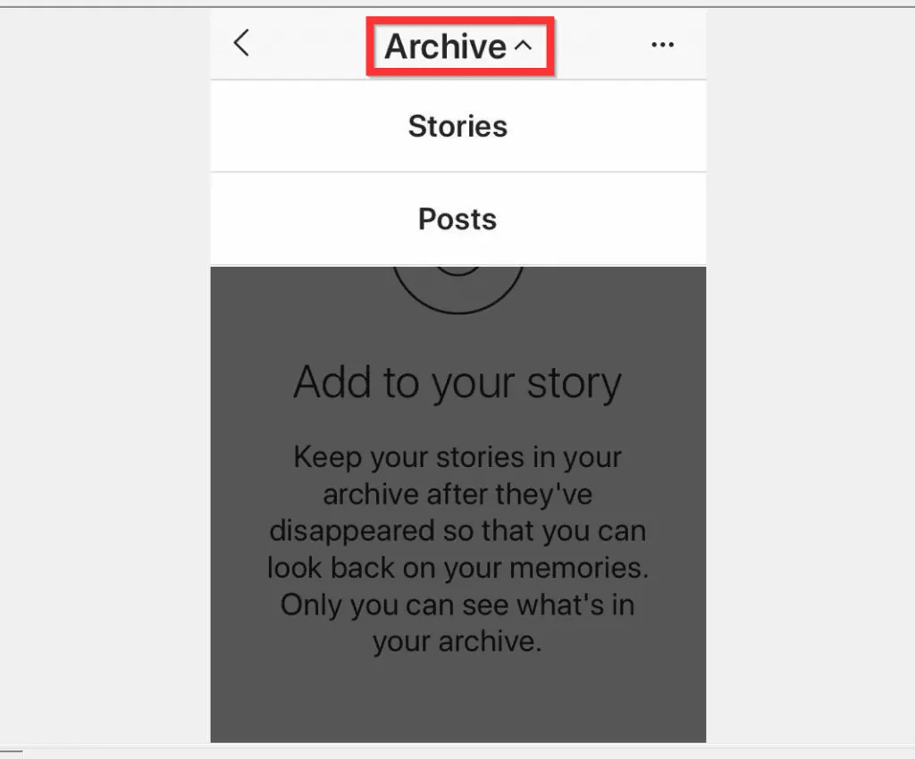 How to Uarchive on Instagram iPhone App