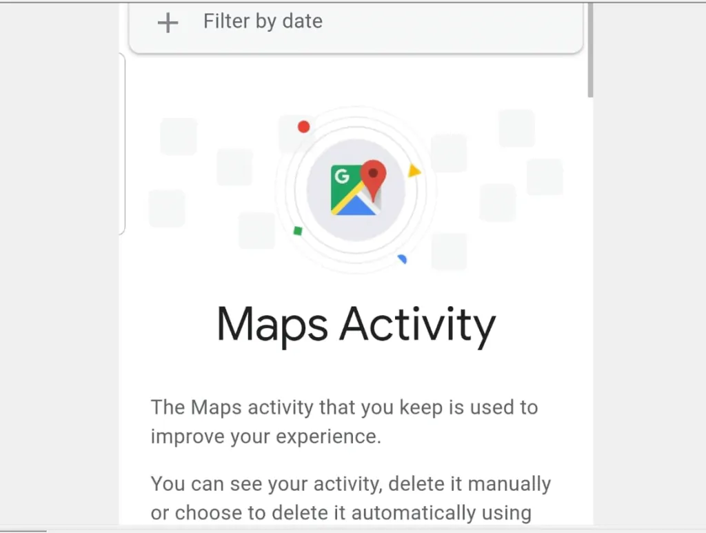 How to Delete a Specific Google Maps History Data