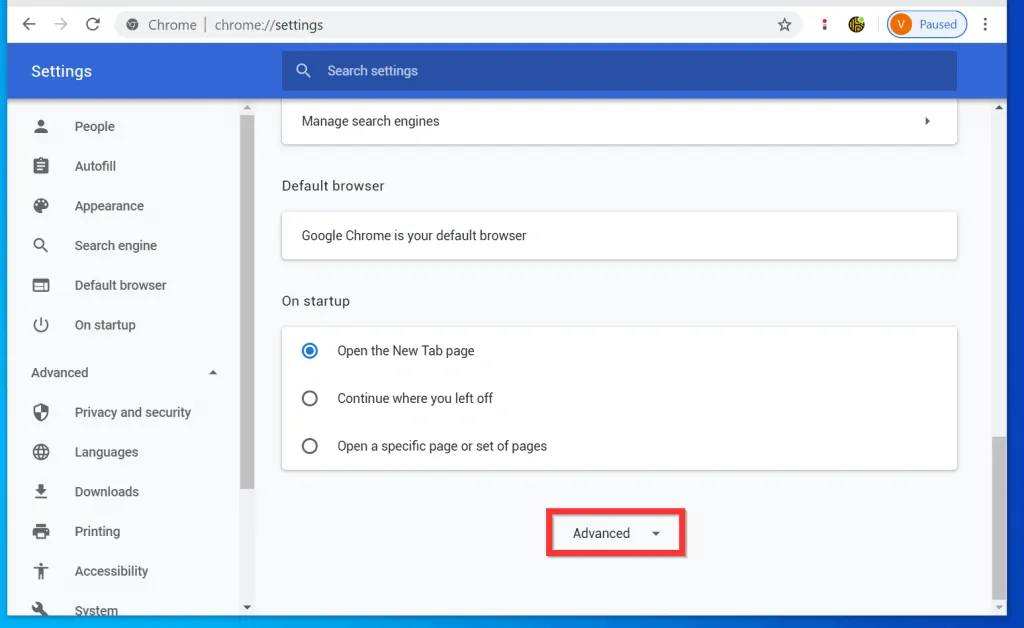 How to Change Language in Google Chrome (Windows 10)