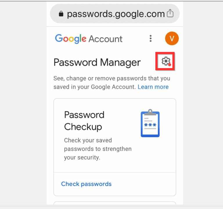 how to turn off google chrome password manager