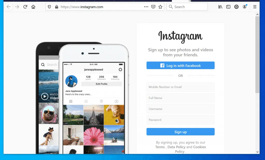 How to Change Username on Instagram from a PC (Instagram.com)