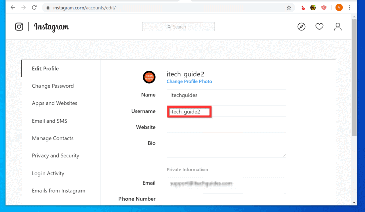 How to Change Username on Instagram from a PC or the Instagram App