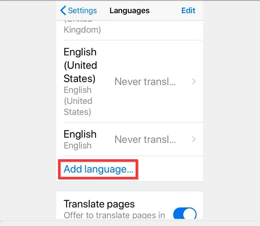 How to Change Language in Google Chrome (iPhone)