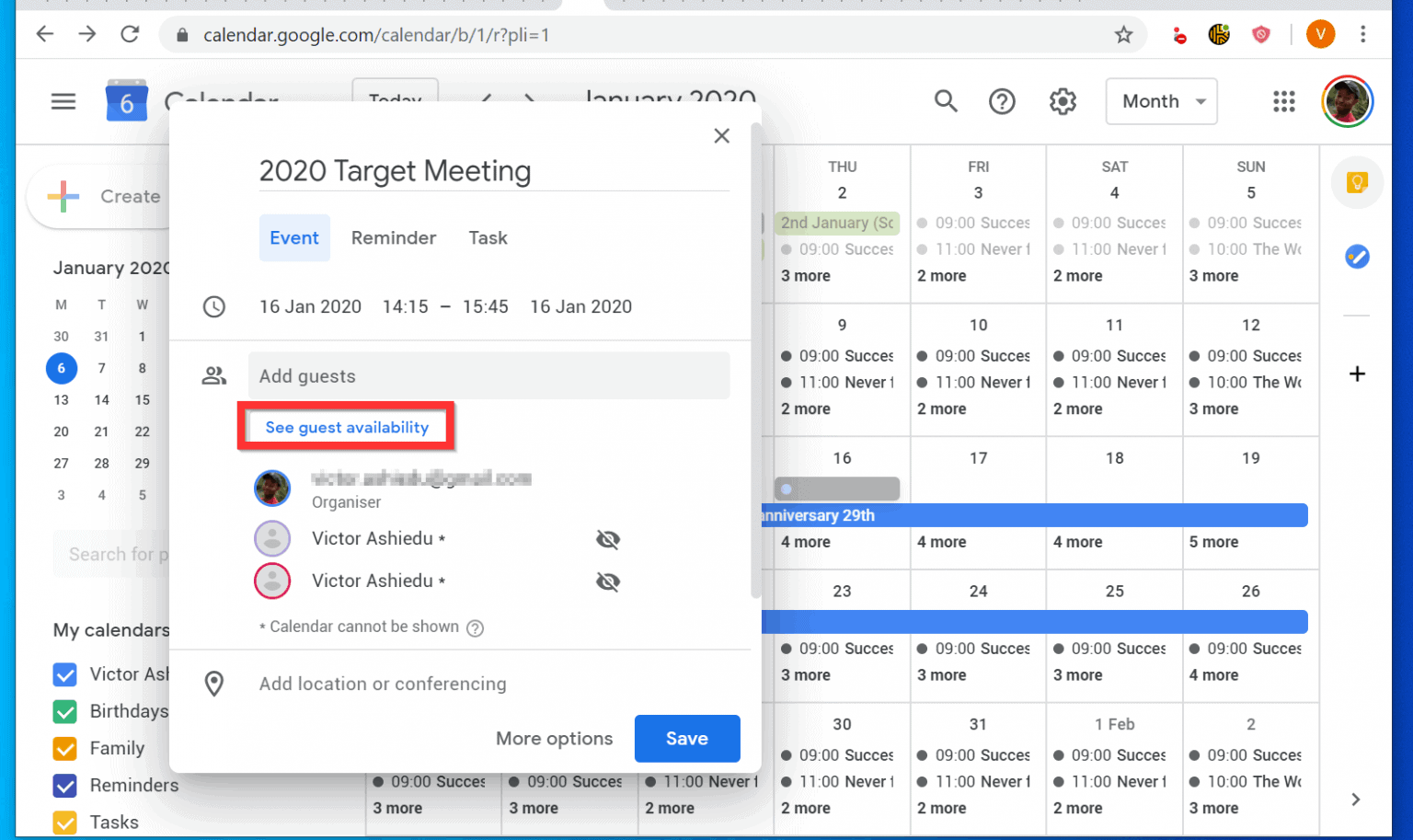 How to Send a Google Calendar Invite from a PC, Android or iPhone Apps