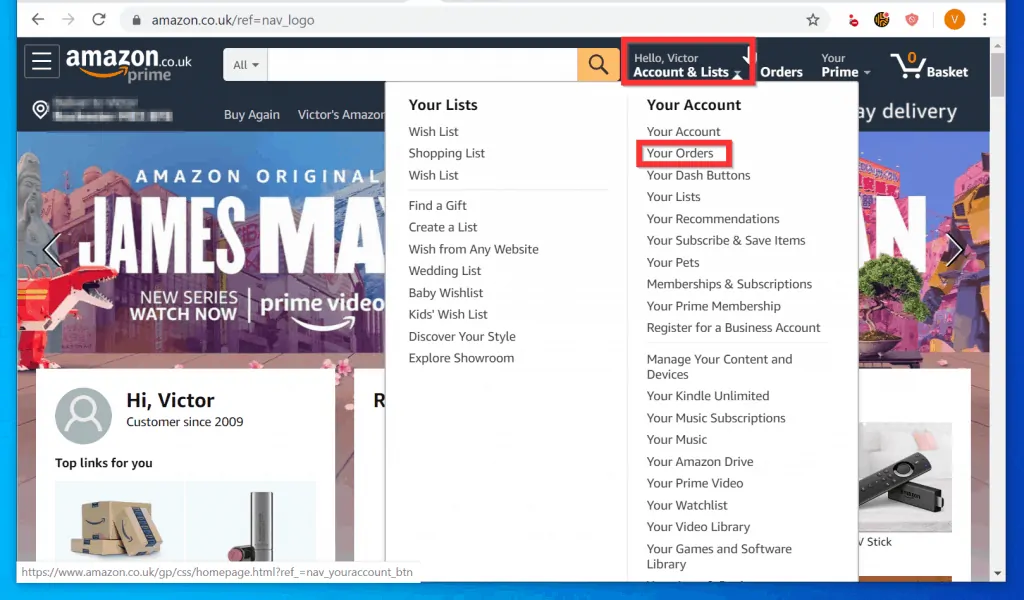 How to Delete Amazon Order History Itechguides