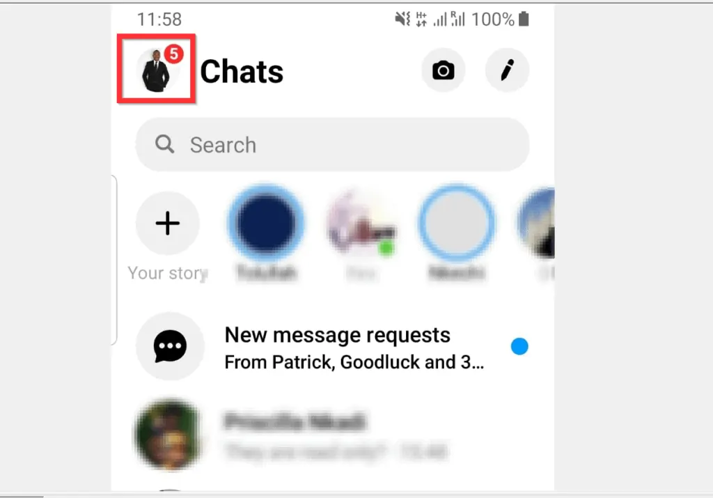 How to Turn off Chat on Facebook from Facebook Messenger App