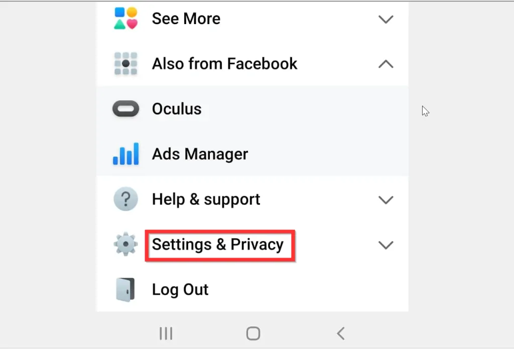 How to Turn off Chat on Facebook from Android App